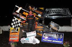 Blaney Uses Late Pass to Win at Canandaigua