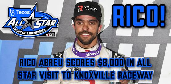 Rico Abreu scores $8,000 in All Star visit to Knoxville Raceway