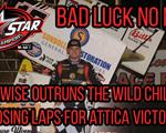 Zeb Wise outruns the Wild Child in closing laps fo